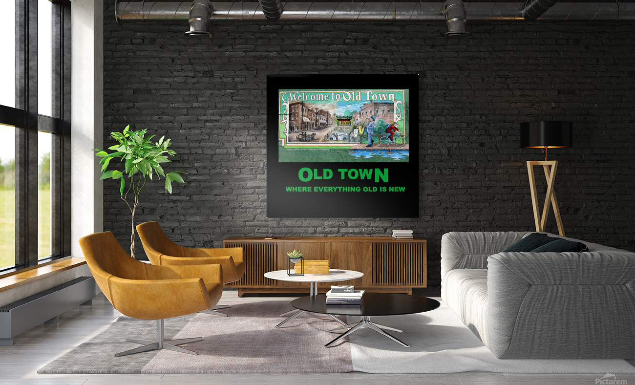 Oldtown Mural Reproduction