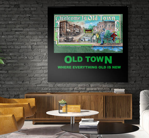 Oldtown Mural by G R Austin