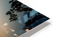 Kayak Sunset HD Metal print