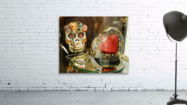 Skull & Heart Wall Preview
