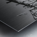 Still Water Dock Metal print