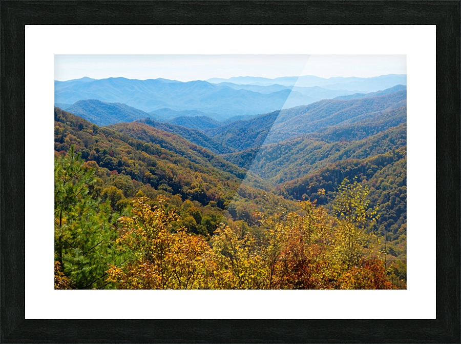 Smoky Mountain View Picture Frame print
