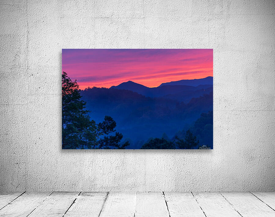 Dawn Mountaintop Wall Preview