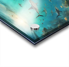Showcase a vast underwater landscape teeming with various fish Acrylic print