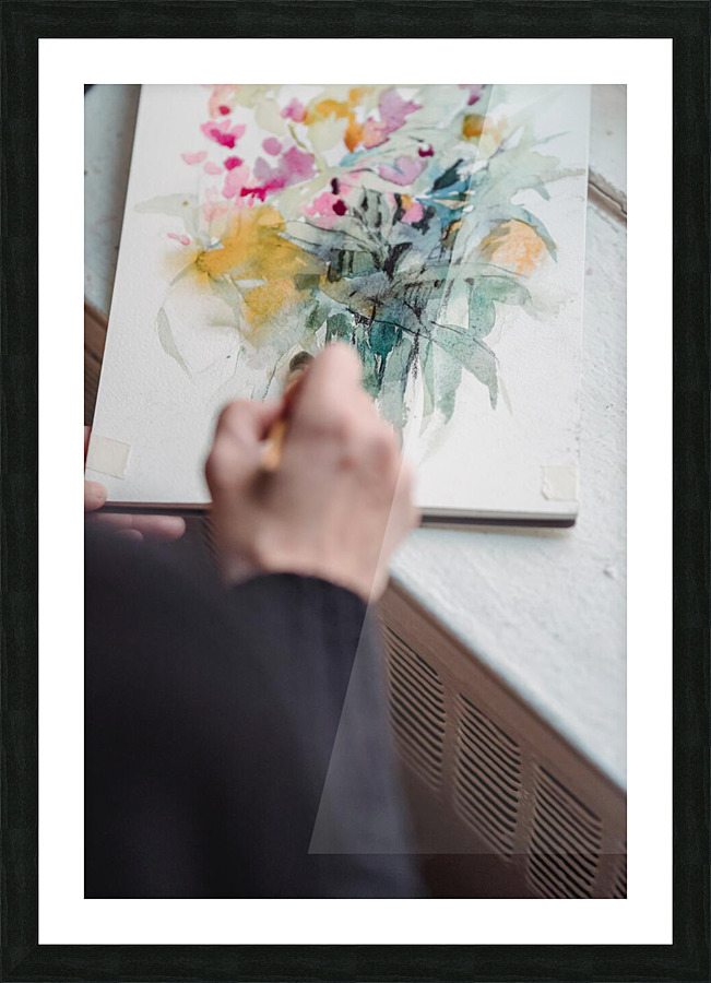 Flowers Picture Frame print