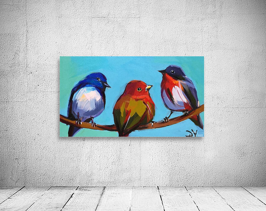 Beautiful Birds Wall Preview