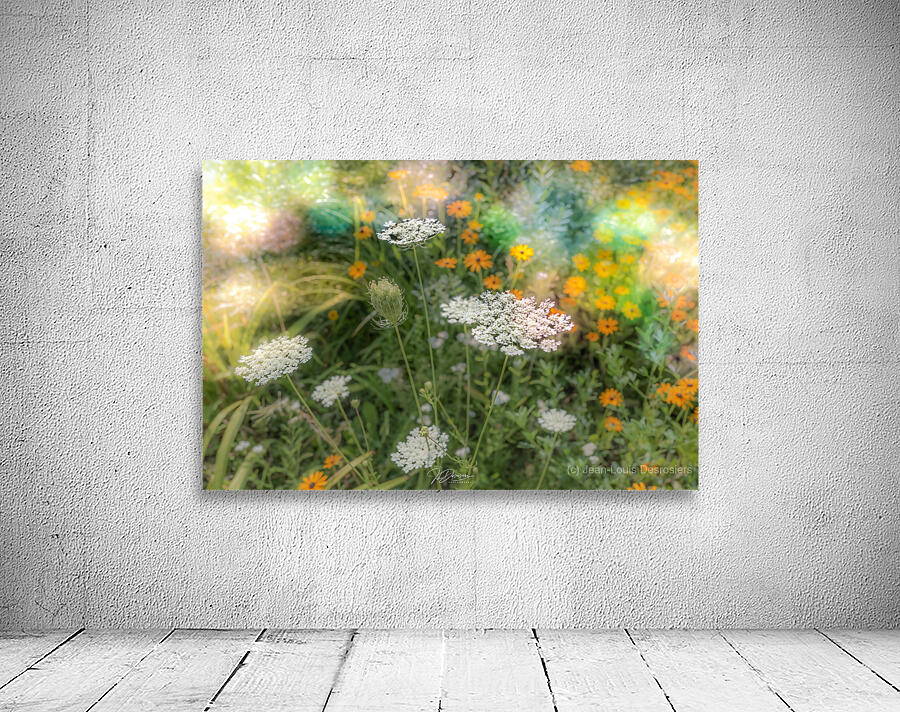 Fleurs dans le parc Wall Preview