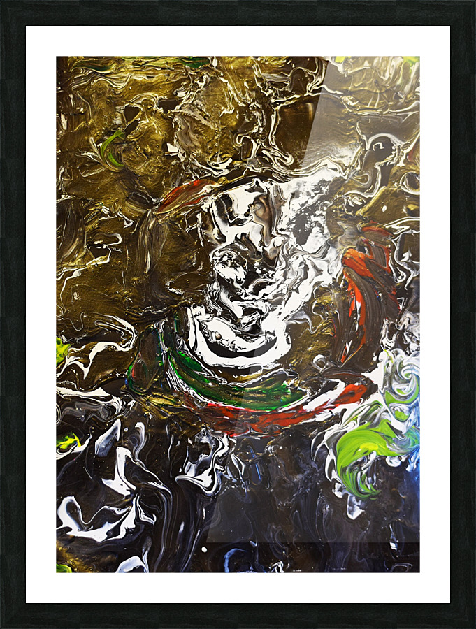 Hell dog Picture Frame print