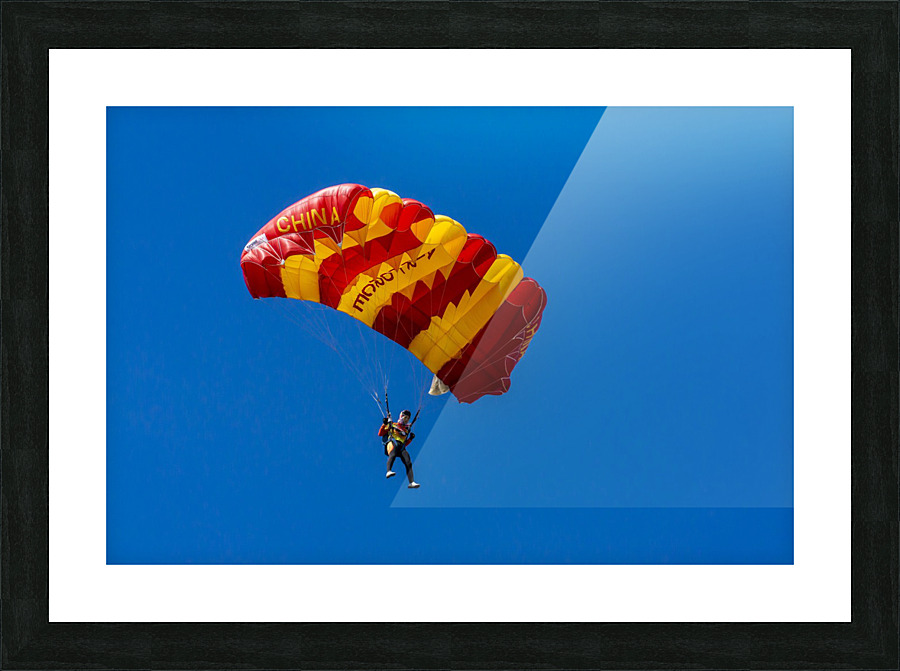 in the sky Picture Frame print