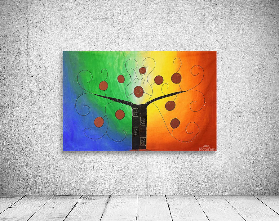 Tree in light Wall Preview