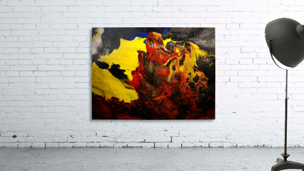 Fire dog Wall Preview