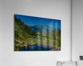 Bagley Lakes at Mt Baker Washington State USA Acrylic Print