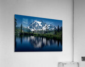 Picture lake Mt.Shuksan at Mt Baker Washington St Acrylic Print
