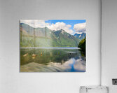 Chilliwack Lake British Columbia Impression acrylique