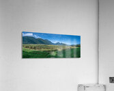 Pitt Lake British Columbia  Impression acrylique