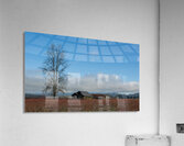 Old Farm House Glen Valley British Columbia Impression acrylique