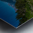 Bagley Lakes at Mt Baker Washington State USA Impression metal