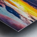 Sunset Solomon Islands Impression metal