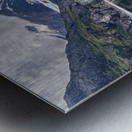 Glacier Bay Basin Alaska USA Metal print