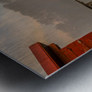 Fort Langley British Columbia Fog Impression metal