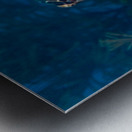 Hawksbilled turtle  Metal print