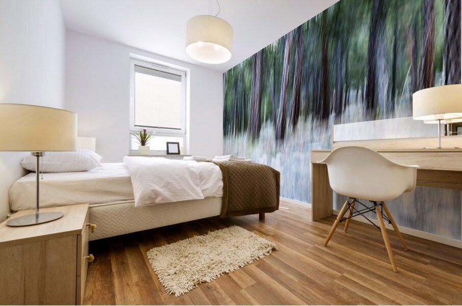 ICM forest Monck Park Nicola Valley B.C Mural print