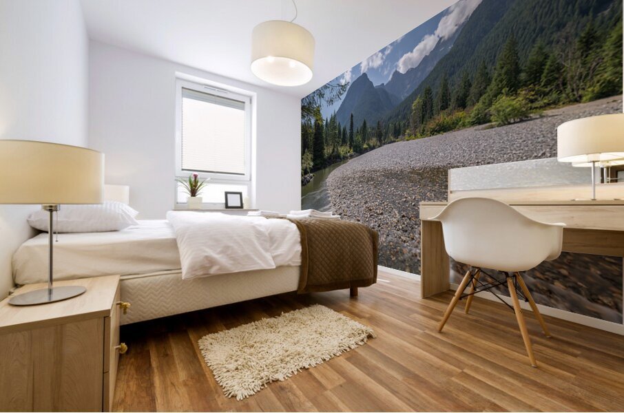 Gold Creek Golden Ears Provincial Park British Columbia Mural print