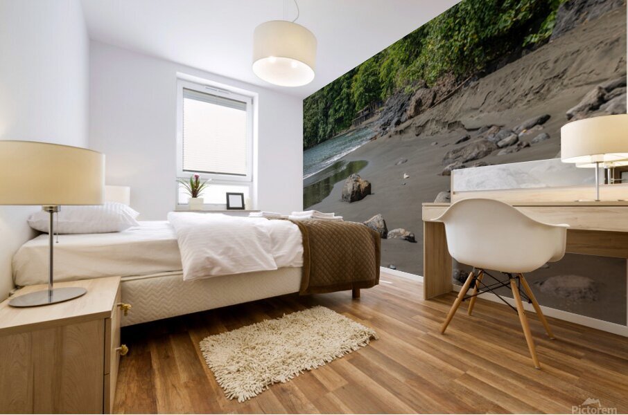 Beach at La Tahiti Pepeete Tahiti 2 Mural print