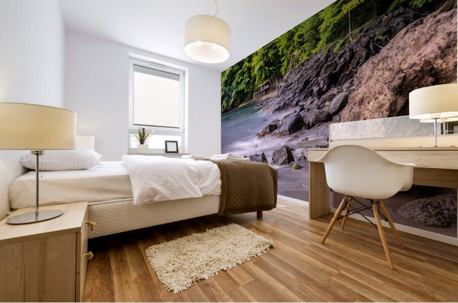 Beach at La Tahiti Pepeete Tahiti 3 Mural print