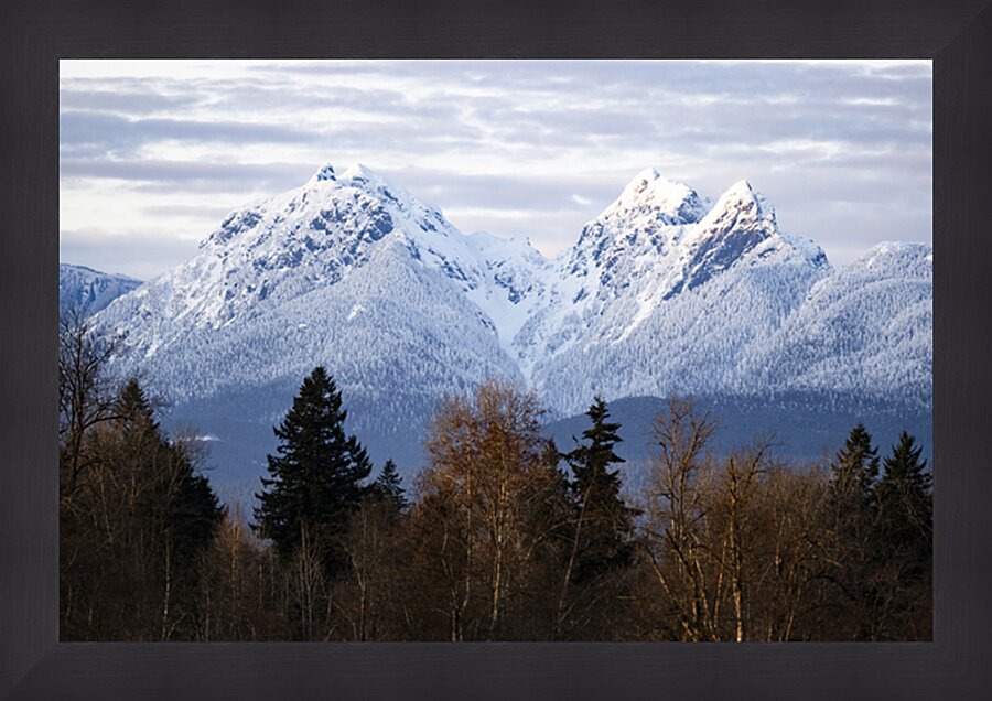 Golden Ears Provincial Park British Columbia Golden Ears Mountain Picture Frame print