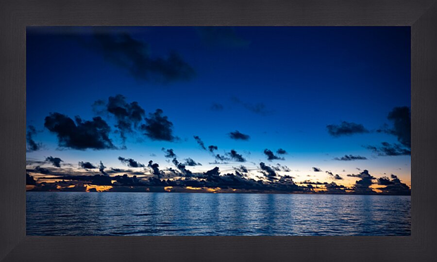 vanuatu islands Picture Frame print