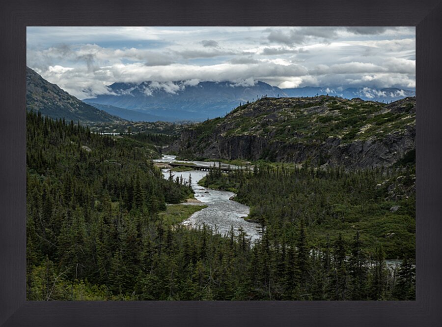 Skagway Alaska Picture Frame print