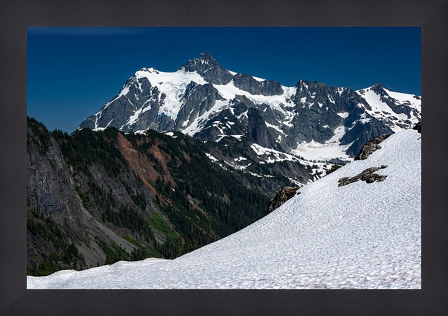 Mt.Shuksan at Mt Baker Washington State USA Impression et Cadre photo