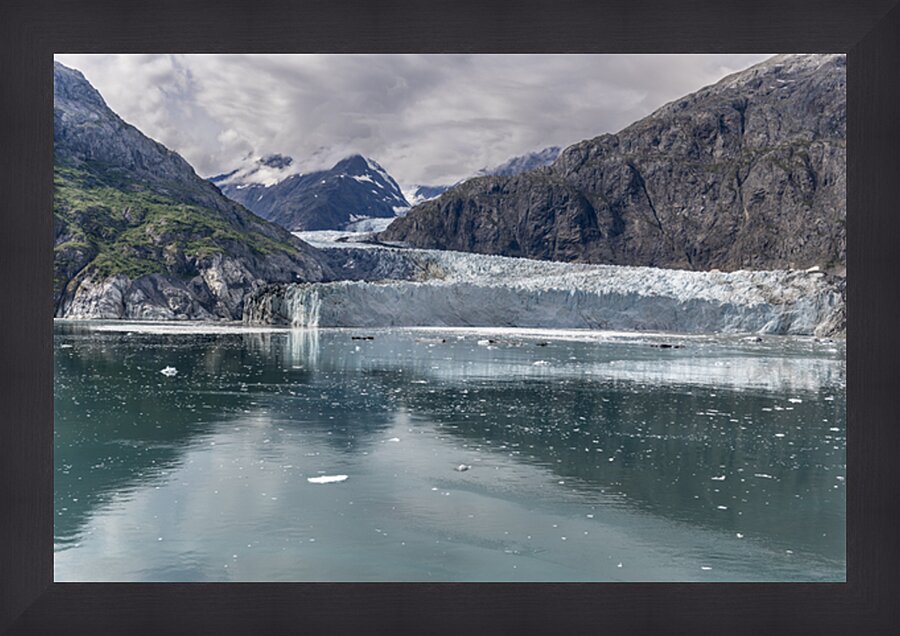 Glacier Bay Basin Alaska USA Picture Frame print