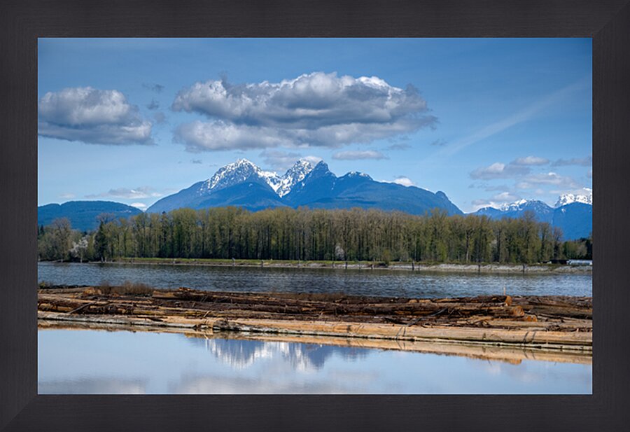 Golden Ears Mountain British Columbia Picture Frame print