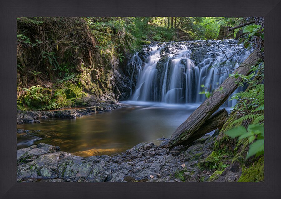 Rolley Lake falls Mission British Columbia 2 Picture Frame print