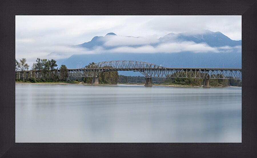 Agassiz Bridge Agassiz British Columbia Picture Frame print