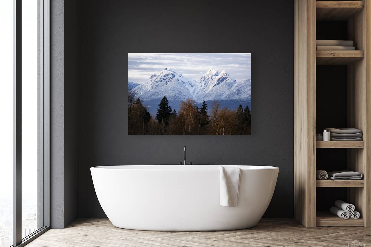 Golden Ears Provincial Park British Columbia Golden Ears Mountain Reproduction