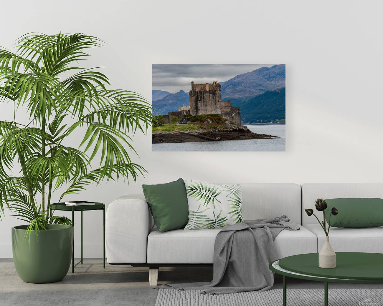 Eilean Donan Castle Dornie Scotland 2 Reproduction