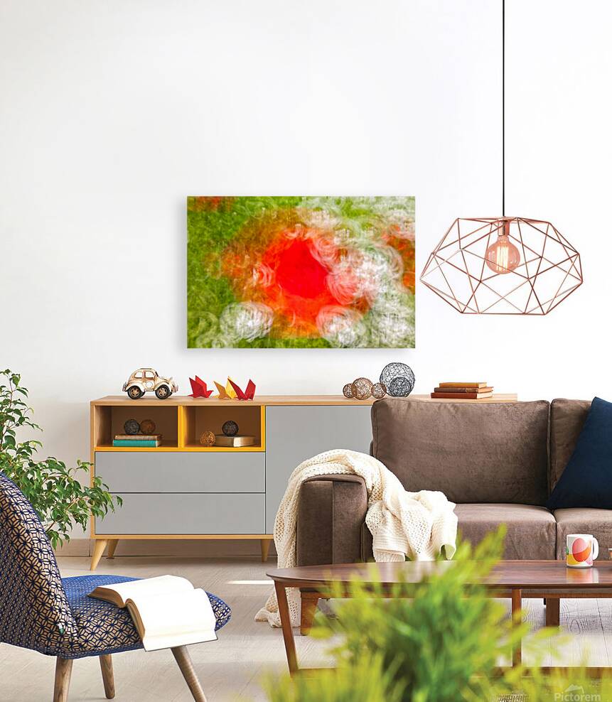 ICM of poppys Monets  Gardens Kotchi Japan Reproduction