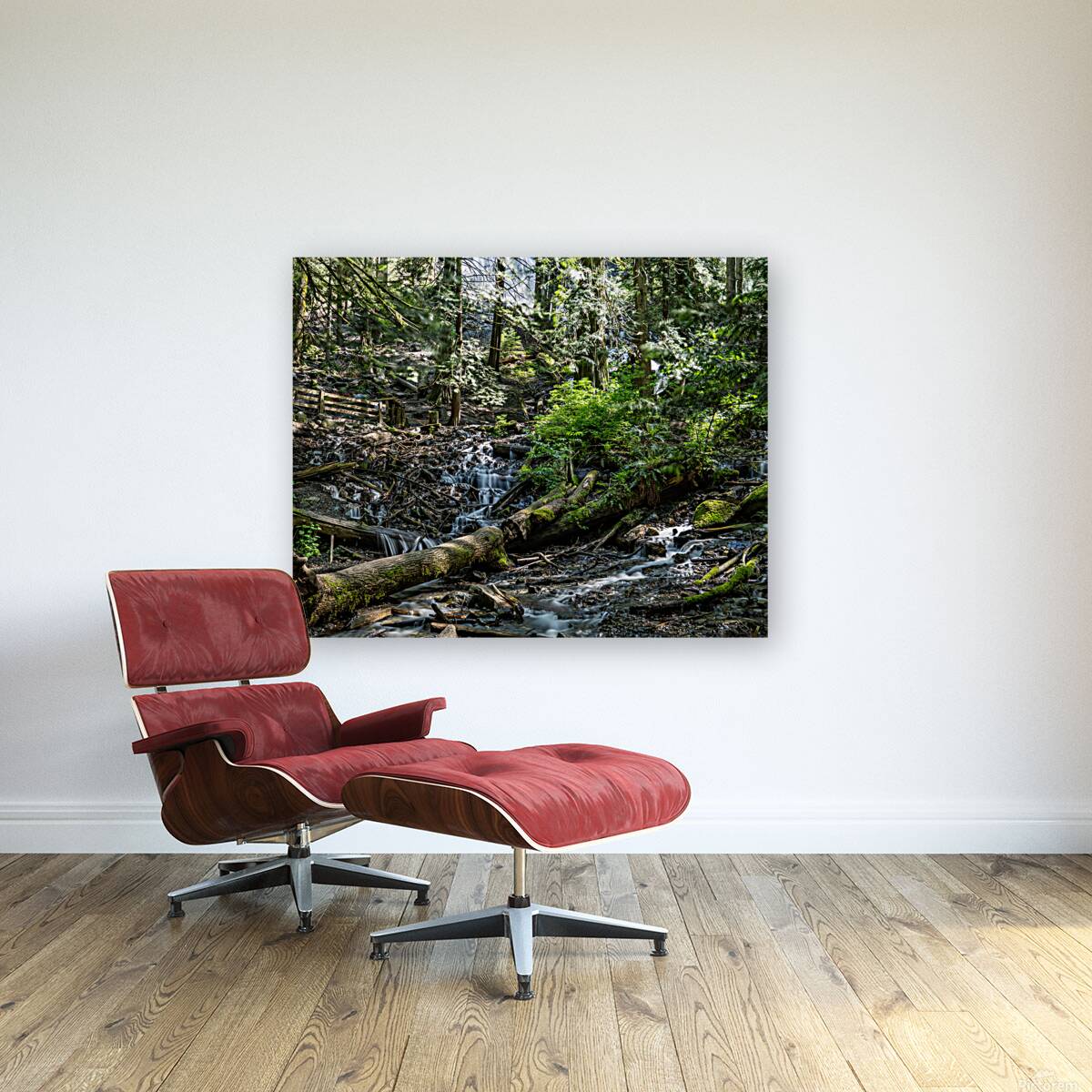 Stream at Bridal Falls Reproduction