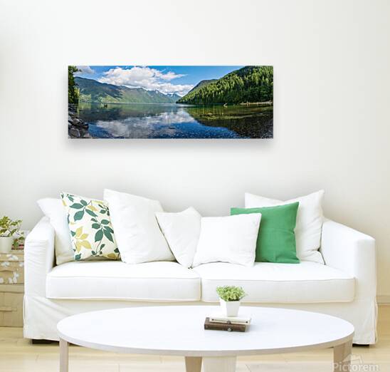 Chilliwack Lake British Columbia pano  Reproduction