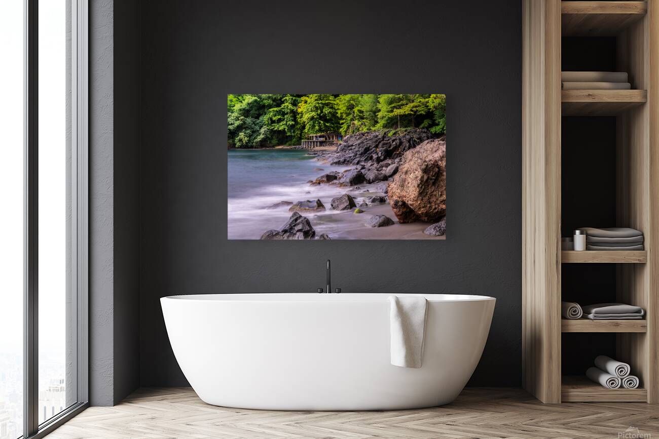 Beach at La Tahiti Pepeete Tahiti 3 Reproduction