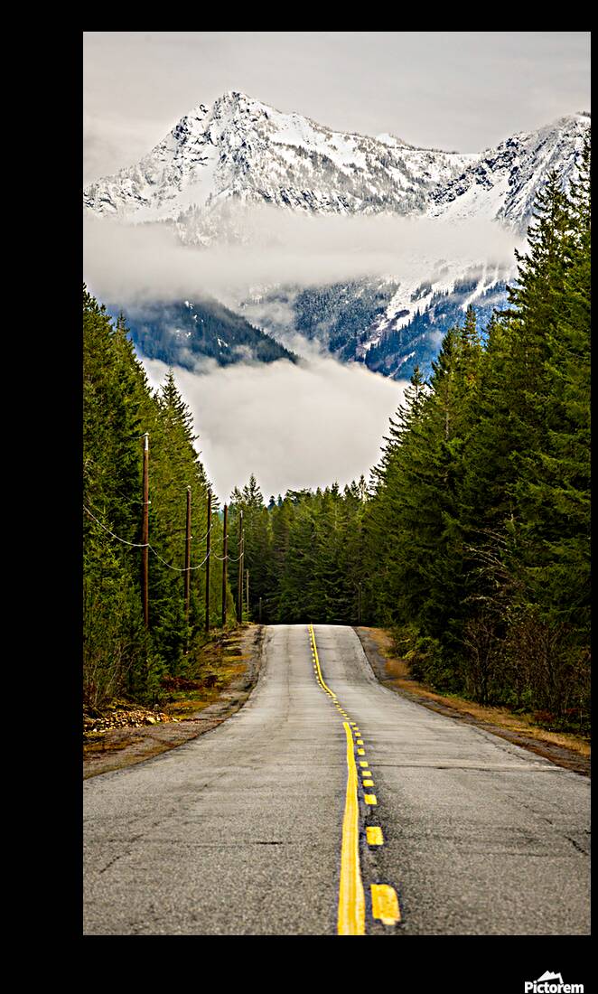 Chilliwack Lake Road British Columbia Reproduction