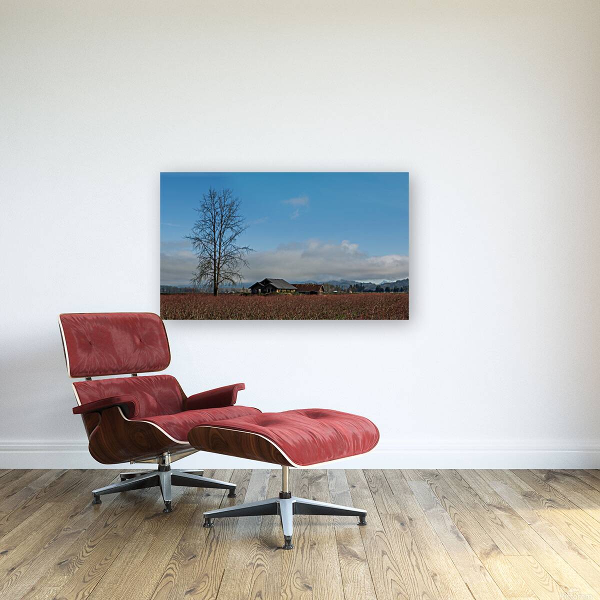 Old Farm House Glen Valley British Columbia Reproduction