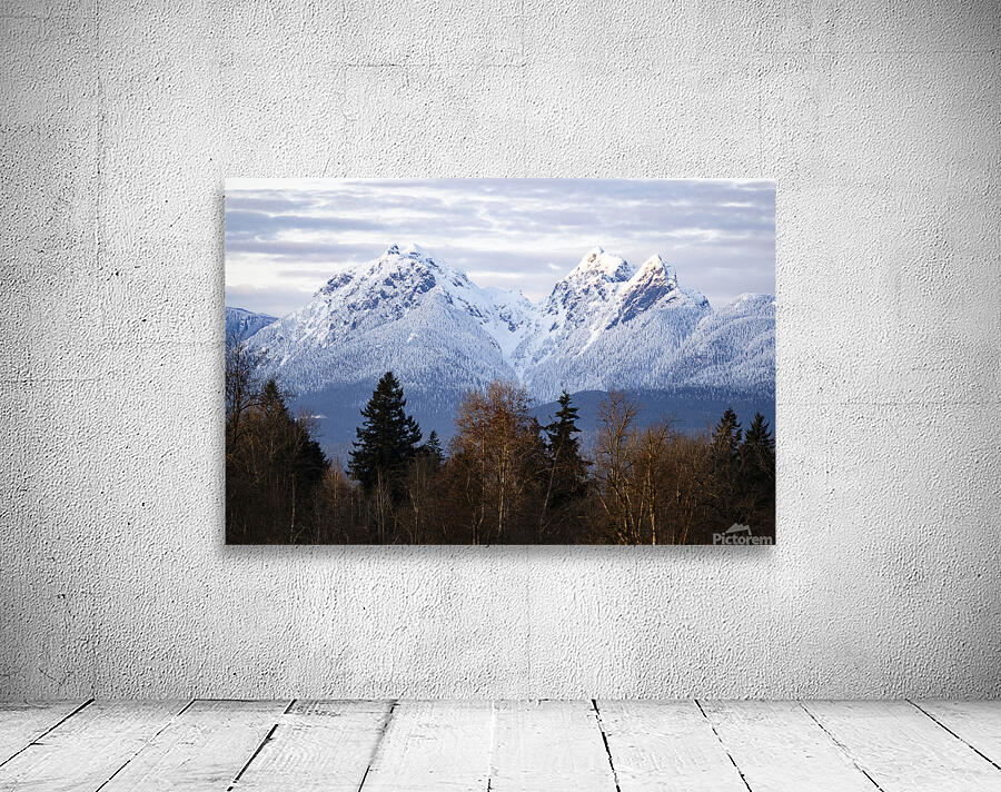 Golden Ears Provincial Park British Columbia Golden Ears Mountain Wall Preview