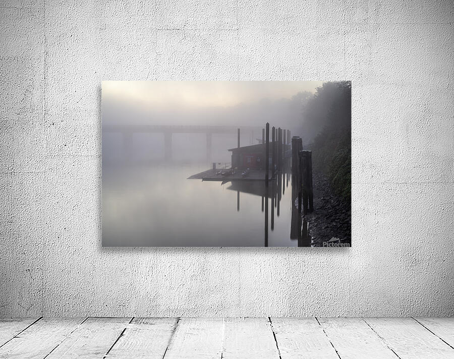 Fort Langley British Columbia Fog 2 Wall Preview