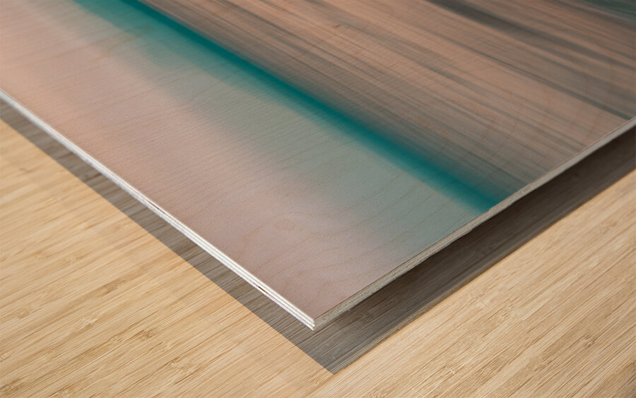 Bay View State Park Washington State USA Impression sur bois