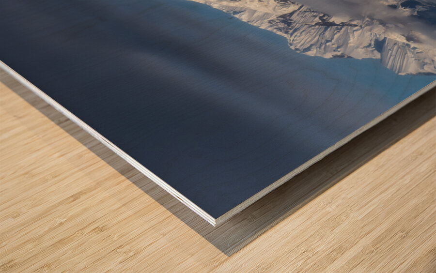 Glacier bay Alaska Impression sur bois