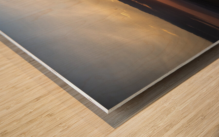 Hot air balloon over Masai Mara Wood print